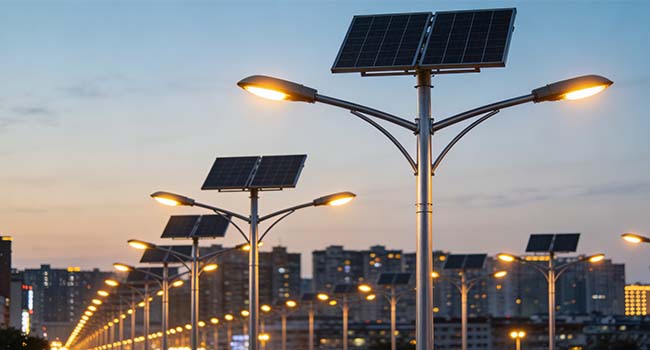 solar street lights